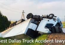Truck accident lawyer in Dallas TX helping client